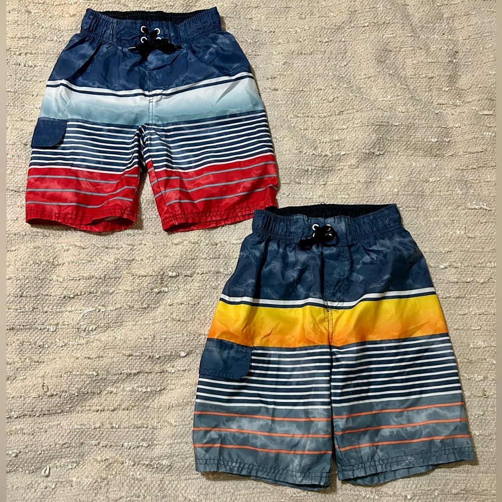 Boys Swimming Trunks 2 pair - Size S(8)